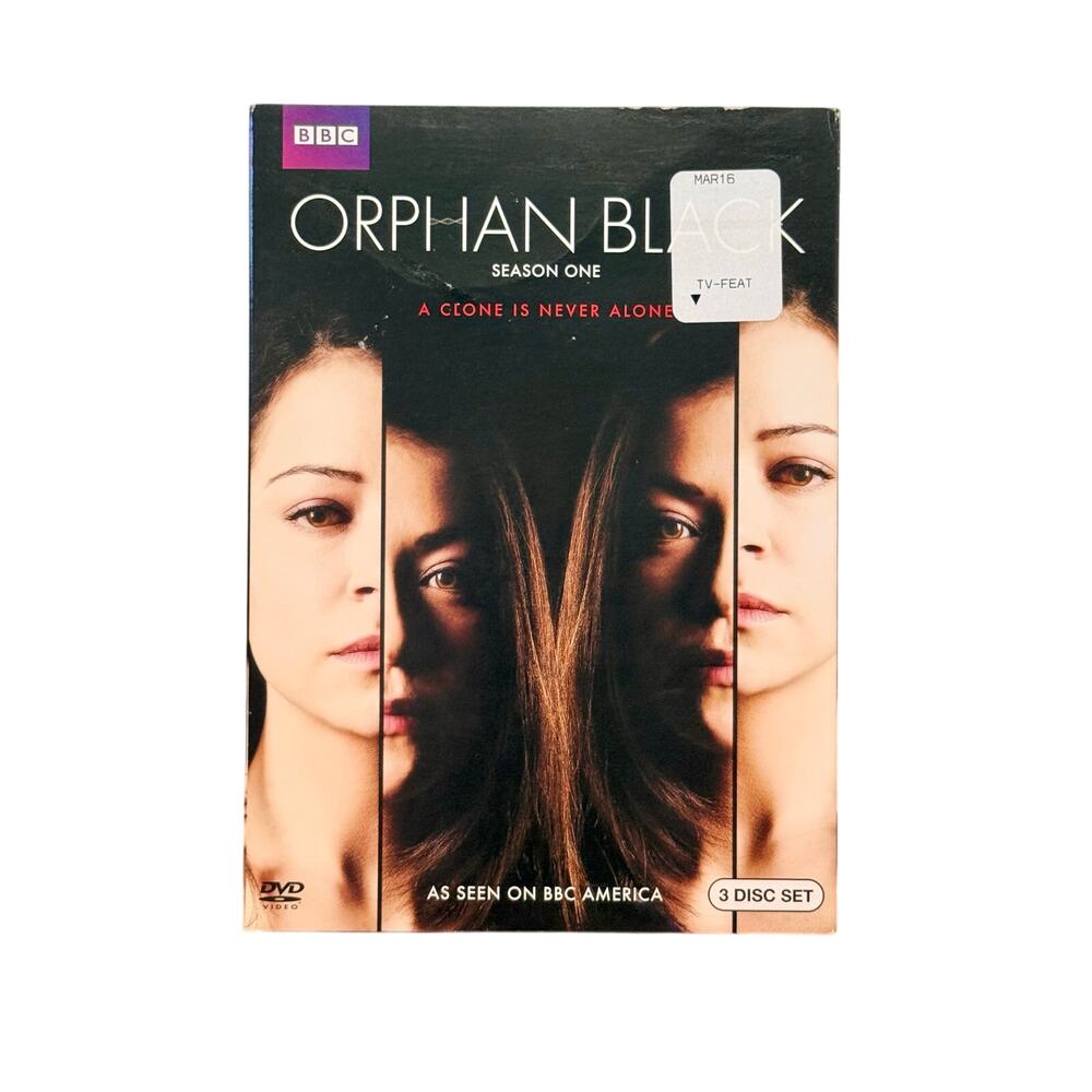 Orphan Black Season One DVD 3 Disc Set 2013